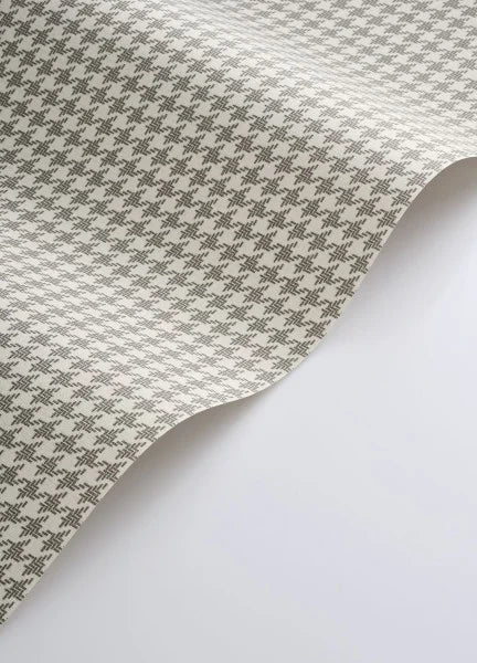 Sample - Houndstooth Wallpaper - Noir et Blanc