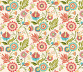 Sample - Ichika Trail - Ohpopsi - Coral & Linen