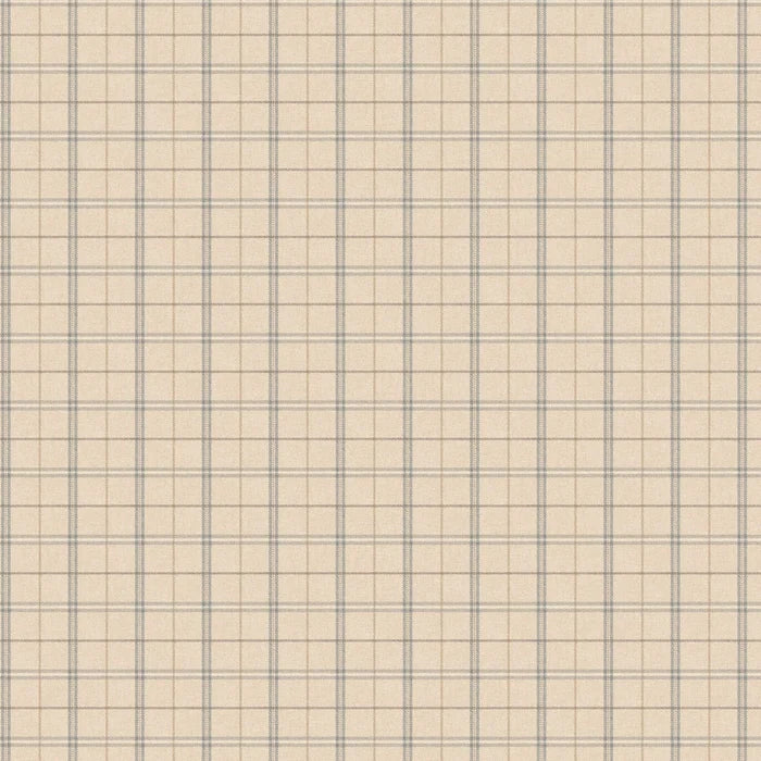 Sample - Islay Wallpaper by Mulberry Home - Soft Blue