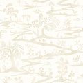 Sample - Kaiwa Wallpaper - Lace White