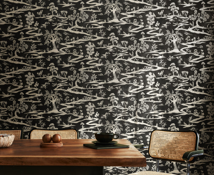 Sample - Kaiwa Wallpaper - Raven