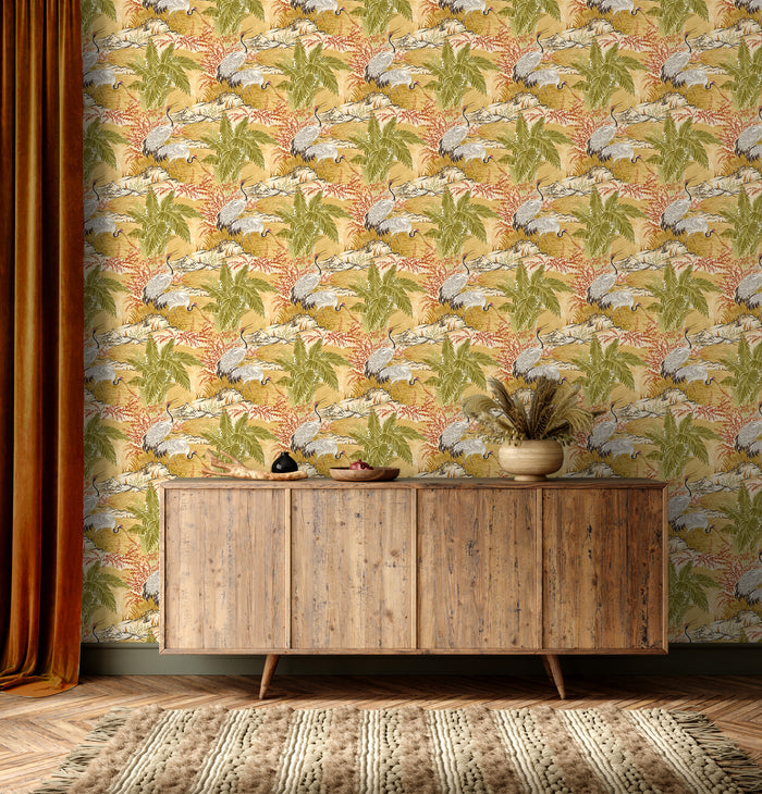 Sample - Kansho Wallpaper - Ohpopsi - Mimosa Gold
