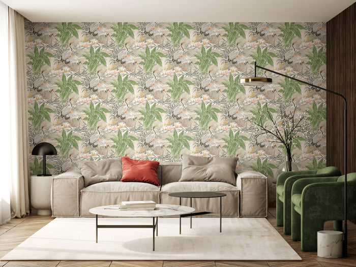 Sample - Kansho Wallpaper - Ohpopsi - Porcelain