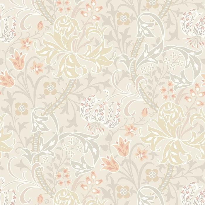 Sample - Lily Ogee Wallpaper - Ohpopsi - Natural Stone