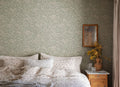 Sample - Linnea Garden Wallpaper - Green
