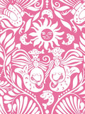 Sample - Mermaid Groove - Custom Sized Wallpaper Mural (per m2) - Pink