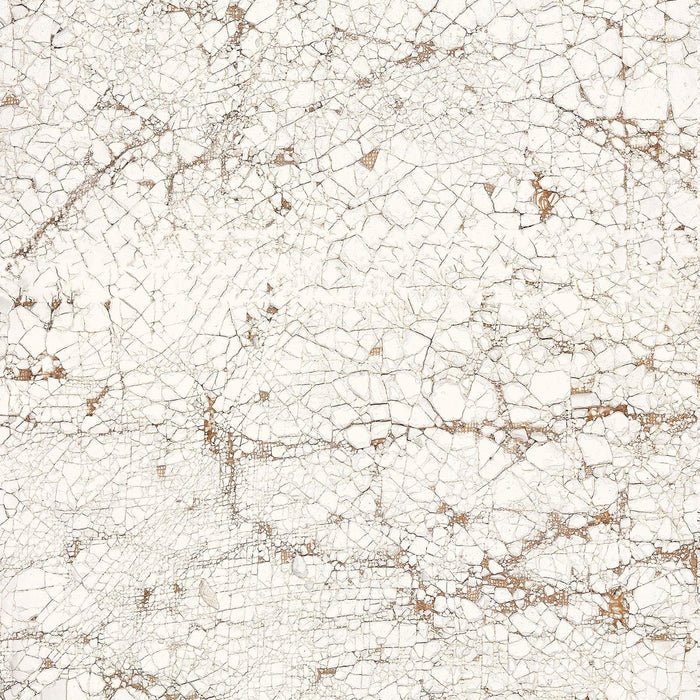 Sample - Nacho Carbonell - Cracked Plaster Wallpaper - White