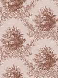 Sample - Paradise Medallion - Custom Sized Wallpaper Mural (per m2) - Red