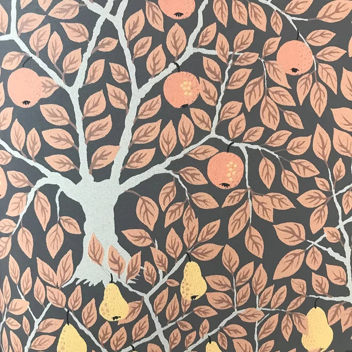 Sample - Pomona Pear Wallpaper - Brown