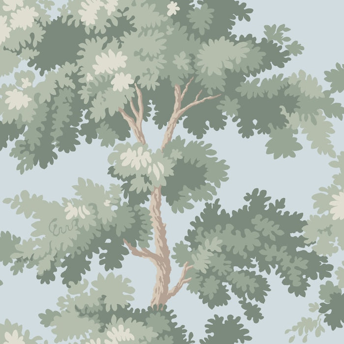 Sample - Raphael Wallpaper - Sky Blue