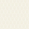 Sample - Retro Arch Wallpaper - Cream