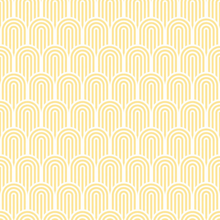 Sample - Retro Arch Wallpaper - Yellow