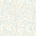 Sample - Rosehip Trail Wallpaper - Ohpopsi - Soft Mint