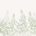 Sample - Summer Leaf - Custom Sized Wallpaper Mural (per m2) - Green