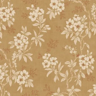 Sample - Vera - Custom Sized Wallpaper Mural (per m2) - Yellow