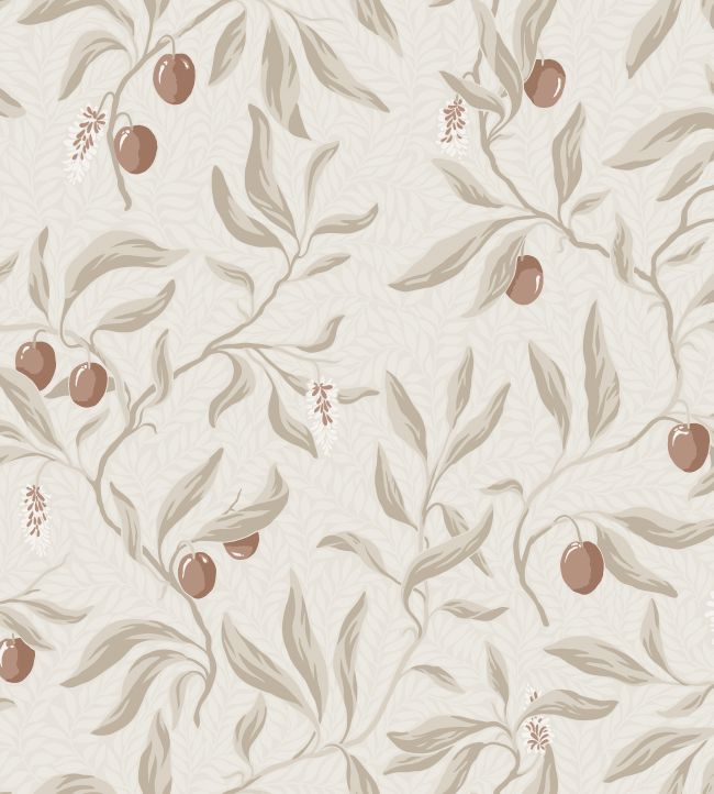Sample - Vinnie Wallpaper - Linen