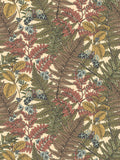 Sample - Wild Ferns Wallpaper - Warm Spice