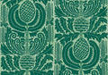 Sample - Zappa - Custom Sized Wallpaper Mural (per m2) - Dark Green