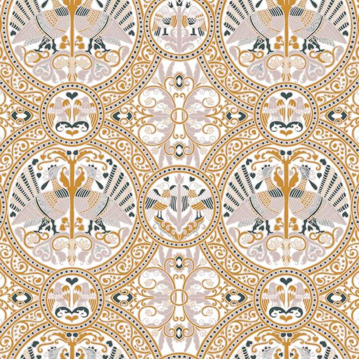 Sample – Arabian Birds Florence Broadhurst Wallpaper - Orion