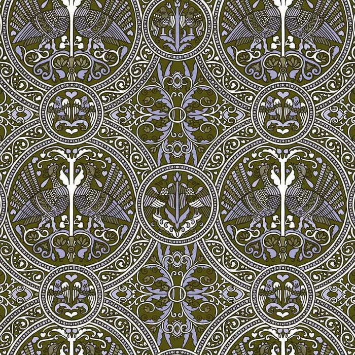Sample – Arabian Birds Florence Broadhurst Wallpaper - Wild