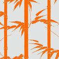 Sample – Bamboo Hawaii Florence Broadhurst Wallpaper - Papaya