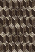 Chiara in Brown, close-up pattern detail