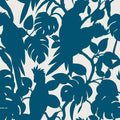 Sample – Cockatoos Florence Broadhurst Wallpaper - Wide Width Vinyl - Seaside
