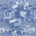 Sample – Feline Mirage - Custom Sized Wallpaper Mural (per m2)