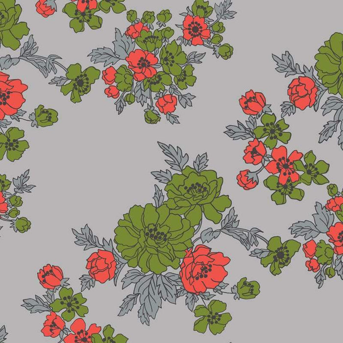 Sample – Gardenia Florence Broadhurst Wallpaper - Equatorial