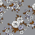 Sample – Gardenia Florence Broadhurst Wallpaper - Paperbark