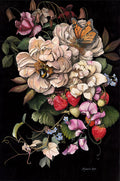 Sample – HOME by Makkala Floral - Custom Sized Wallpaper Mural (per m2)