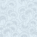 Sample – Japanese Floral Wallpaper - Florence Broadhurst - Antarctic