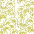 Sample – Japanese Floral Wallpaper - Florence Broadhurst - Avocado