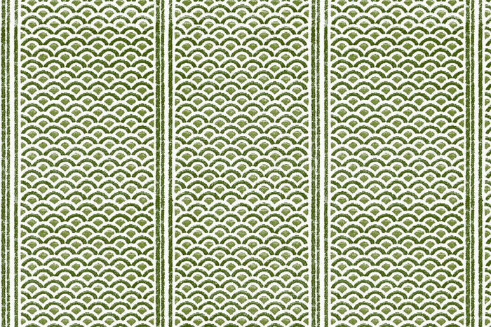 Sample – Japanese Panels Florence Broadhurst Wallpaper - Moss