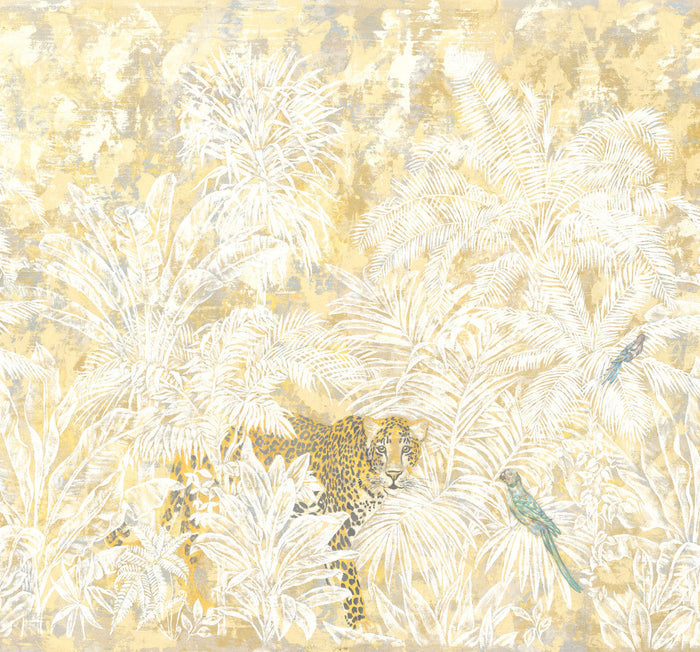 Sample – Jungle Maze - Custom Sized Mural Wallpaper (per m2)