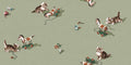 Sample – Kittens Wallpaper - Mint