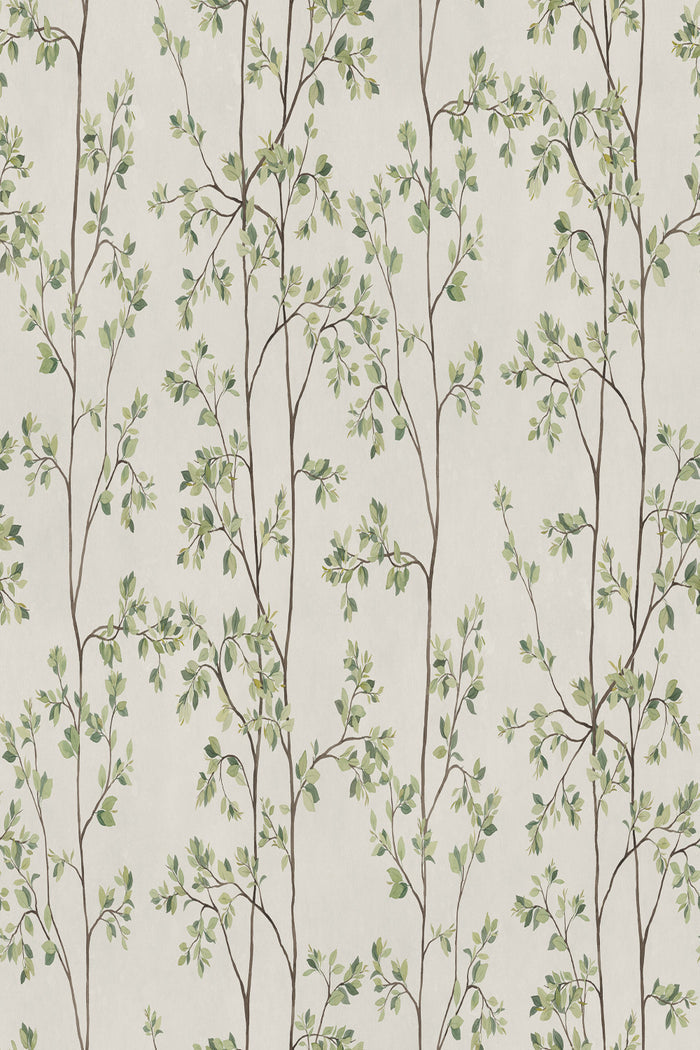 Laura in Green, close-up pattern detail