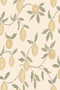 Limone in Yellow, close-up pattern detail