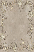 Luca Square in Beige, close-up pattern detail