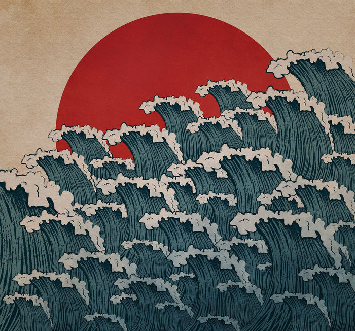Sample – Nami - Custom Sized Mural Wallpaper (per m2)