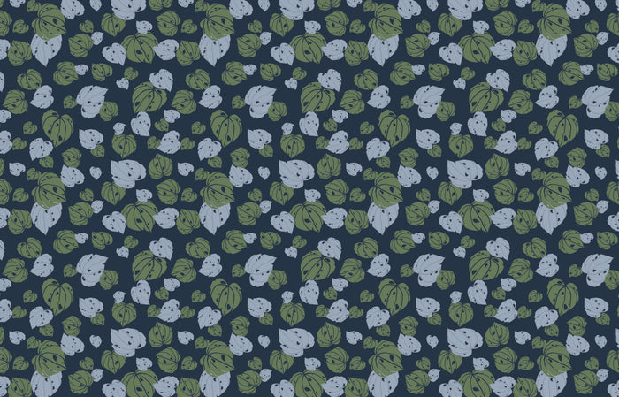 Sample – NZ Bird Series - Kawakawa Fantail - Custom Sized Wallpaper Mural (per m2)