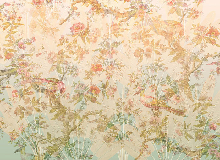 Sample – Oiseau de Paradis  Mural Wallpaper