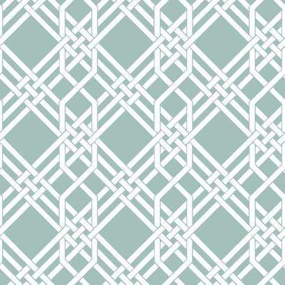 Sample – Pagoda Florence Broadhurst Wallpaper - Green/White