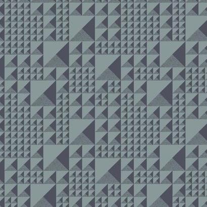 Sample – Pyramids Florence Broadhurst Wallpaper - Blue