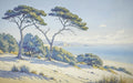 Sample – Sandy Coast - Custom Sized Wallpaper Mural (per m2)