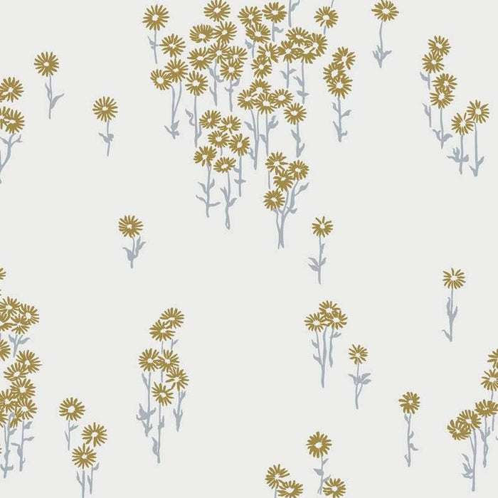 Sample – Scatter Daisy Florence Broadhurst Wallpaper - Gumnut