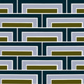 Sample – Steps Florence Broadhurst Wallpaper - Currents