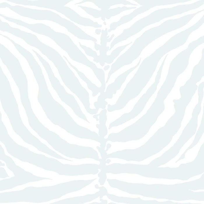 Sample – Tiger Stripe Florence Broadhurst Wallpaper - Snow Gum