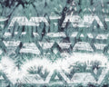 Sample – Tribal Dye - Custom Sized Mural Wallpaper (per m2)
