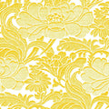 Sample – Tudor Floral Florence Broadhurst Wallpaper - Sunshine